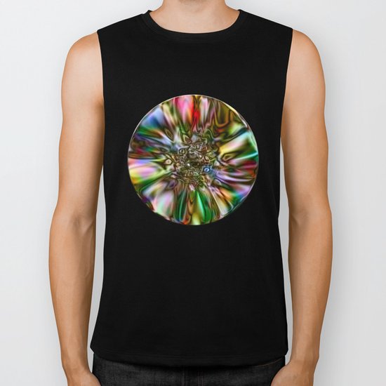 Decorative Glass Biker Tank