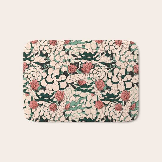 Agave Scculent Bath Mat