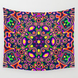 Symmetric composition 7 Wall Tapestry