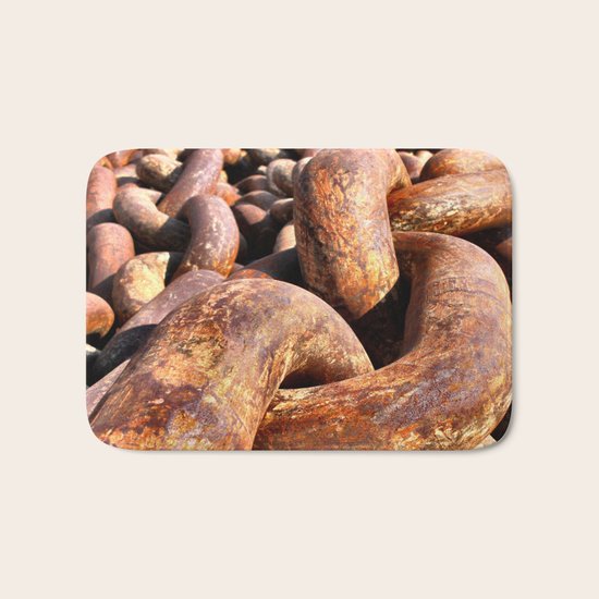 Chains Bath Mat