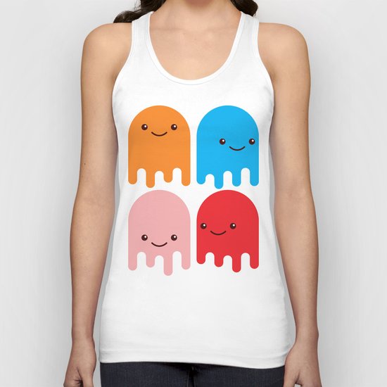 Friendly Ghosts Unisex Tank Top