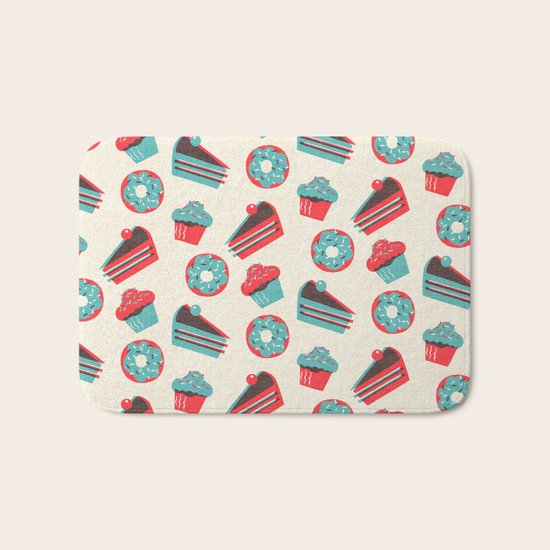happy birthday Bath Mat