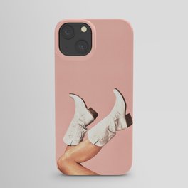 These Boots - Peach / Pink iPhone Case