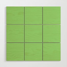 SPRING GREEN Pastel Solid Color Wood Wall Art