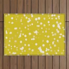Speckled Yellow Outdoor Rug