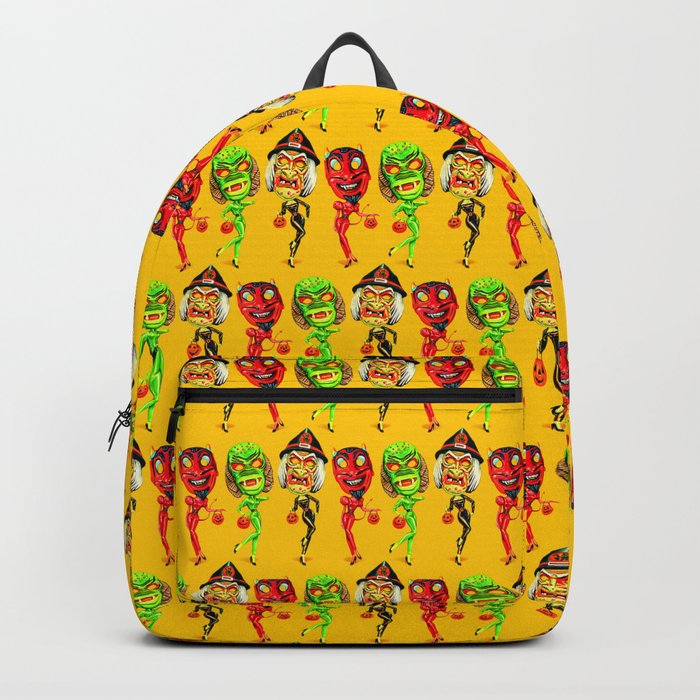 Trick or Treat Pin-ups - Yellow Backpack