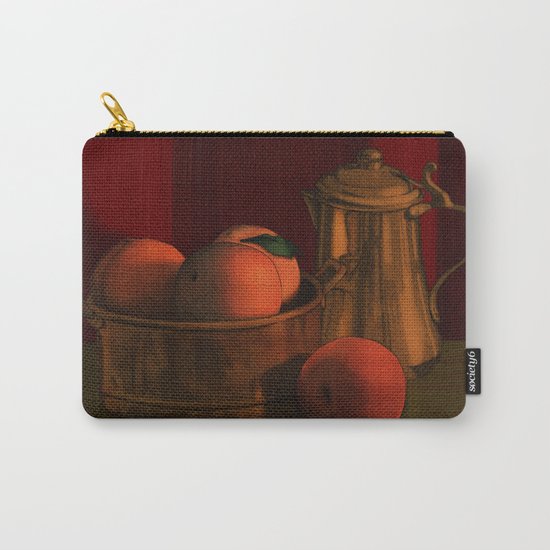 Still life with peaches Carry-All Pouch