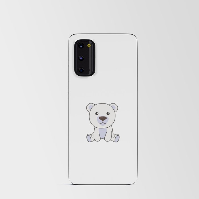 Polar Bear Bears Cute Animals For Kids Baby Bear Android Card Case