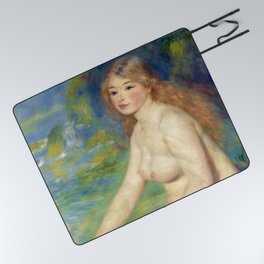 Pierre-Auguste Renoir "Blonde Bather" Picnic Blanket