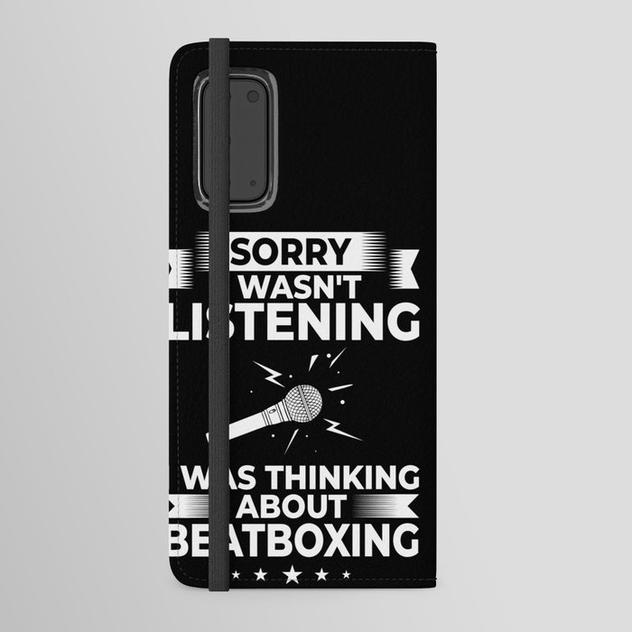 Beatboxing Music Challenge Beat Beatbox Android Wallet Case