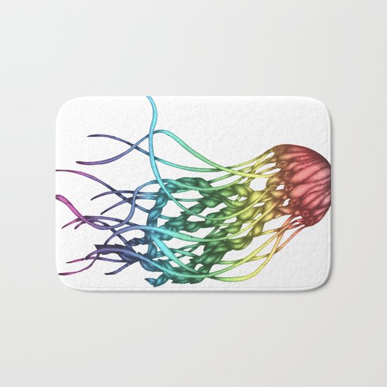 Rainbow Jelly Bath Mat