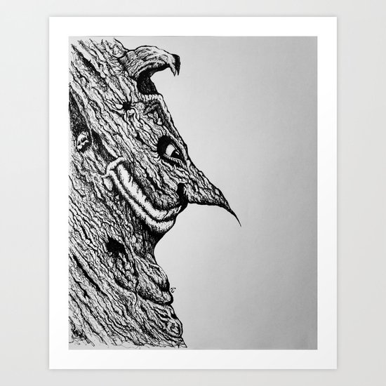 "Tell Me What You See?" Art Print