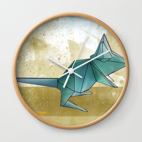 paper mouse Wall Clock