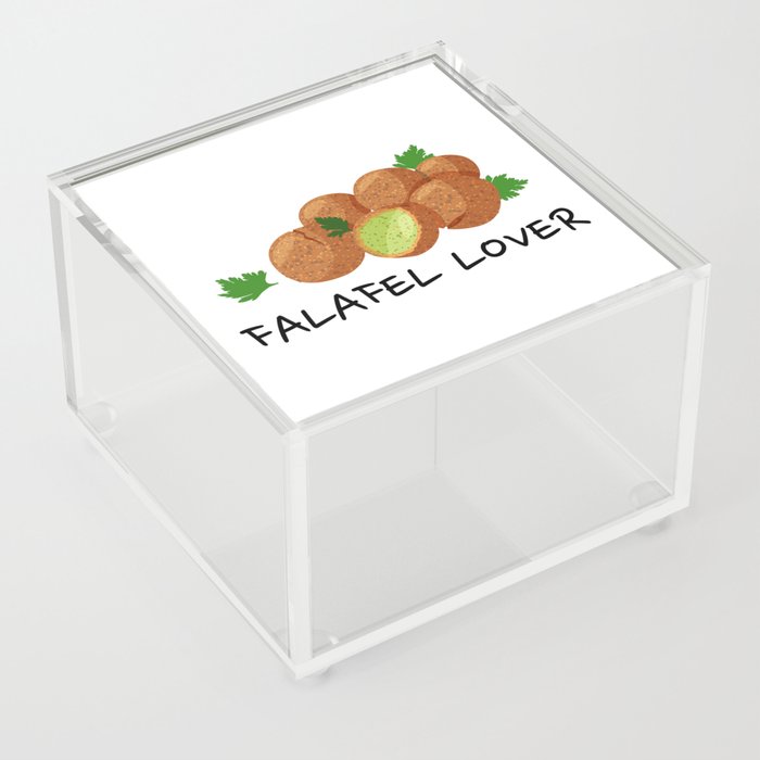 Falafel lover design Acrylic Box