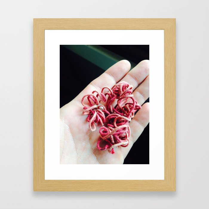 string Framed Art Print