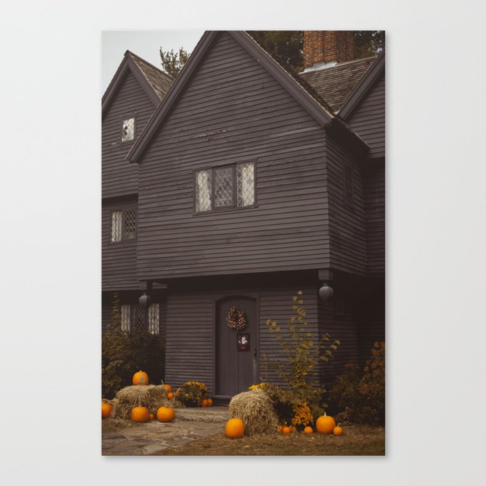 The Witch House - Salem, MA Canvas Print