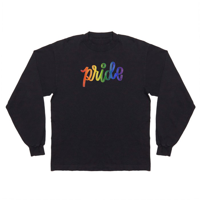 Rainbow Pride Long Sleeve T Shirt