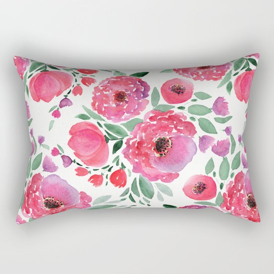 flower pattern 6 Rectangular Pillow