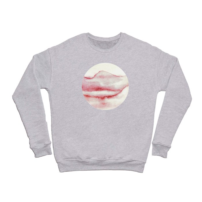 Cherry Pink and Apple Blossoms Crewneck Sweatshirt