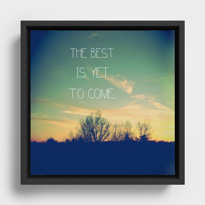 Framed Canvas
