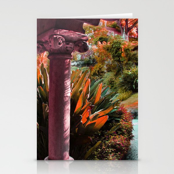 Almost unreal. In a tropical palace Stationery Cards