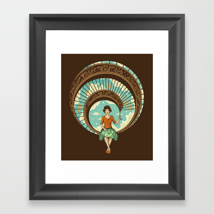 Welcome to My World Framed Art Print