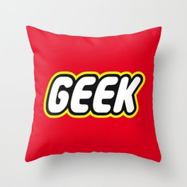 Geek (crossover) Throw Pillow