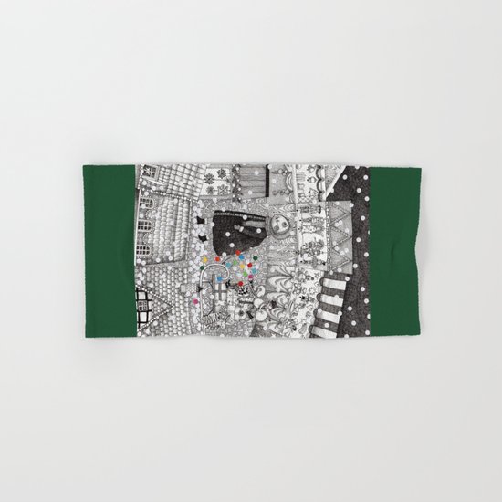After Hours at the Christmas Market Hand & Bath Towel