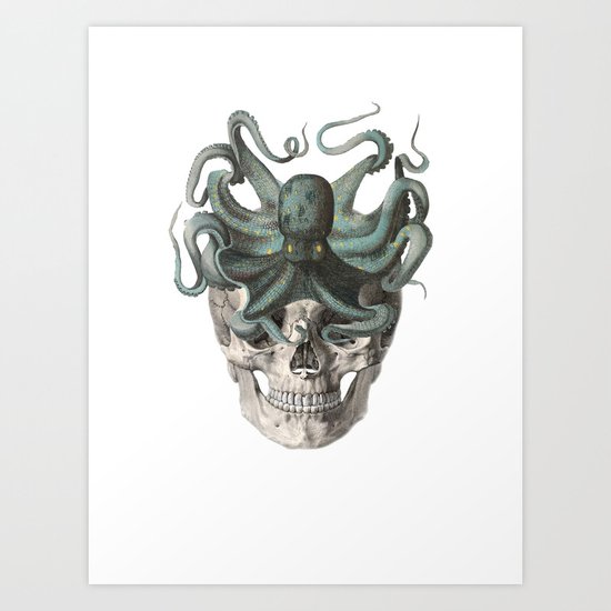 Love is blind Art Print