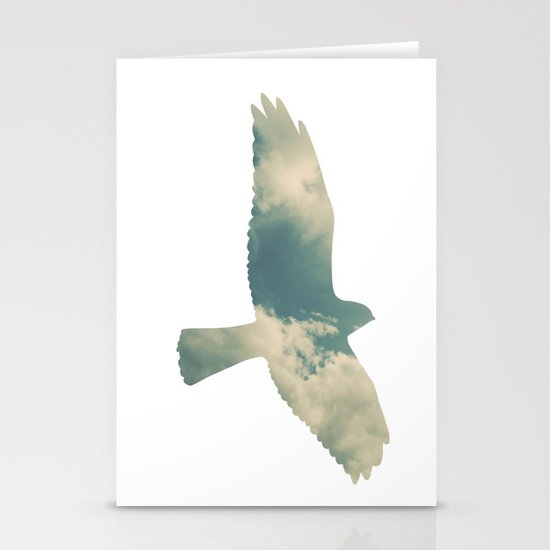 Cloud Bird Stationery Cards