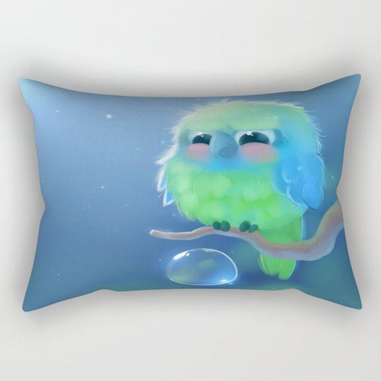 Mini Parrot Rectangular Pillow