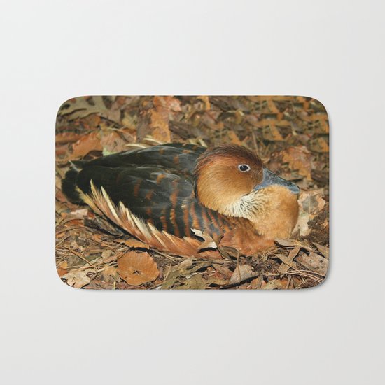 Fulvous Whistling Duck Bath Mat