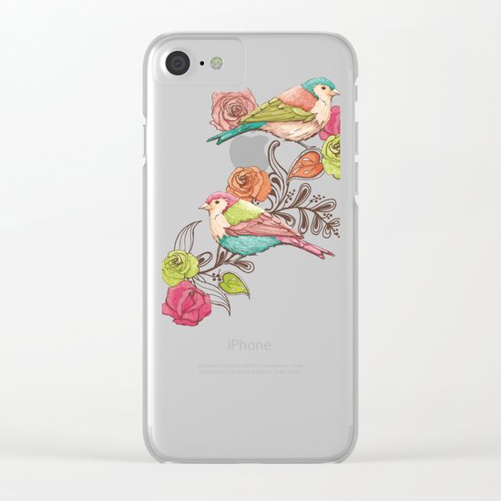 Country Garden Clear iPhone Case