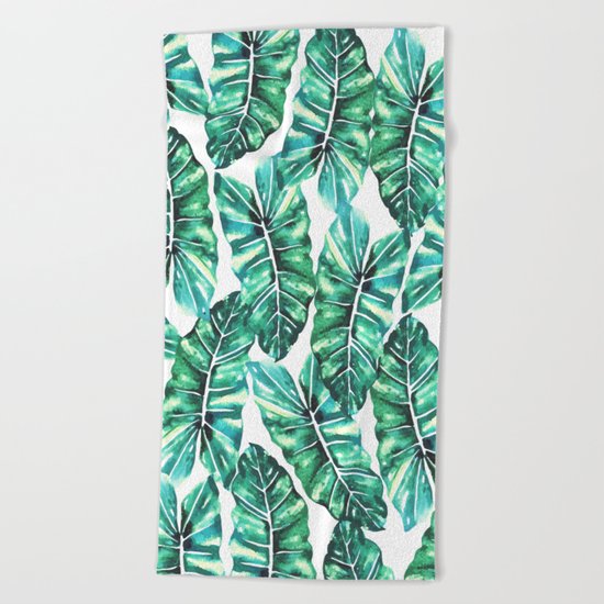 Leafy Wonder #society6 #decor #buyart Beach Towel