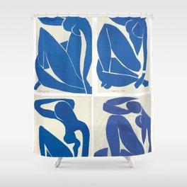 The Blue Nudes - Henri Matisse Shower Curtain