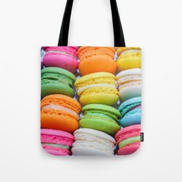 vibrant macarons Tote Bag