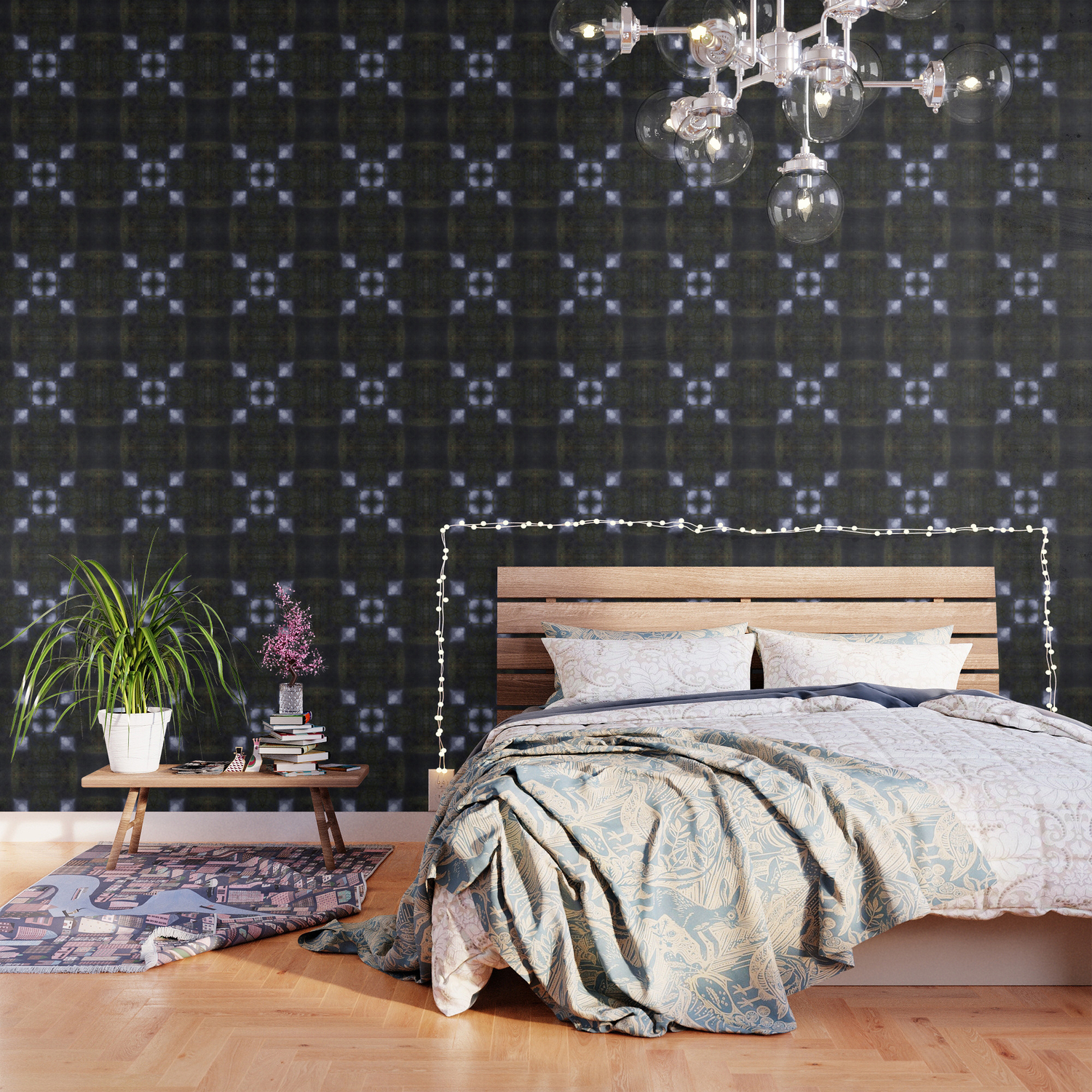 Fairy Lights Wallpaper By Patterns4nature Society6