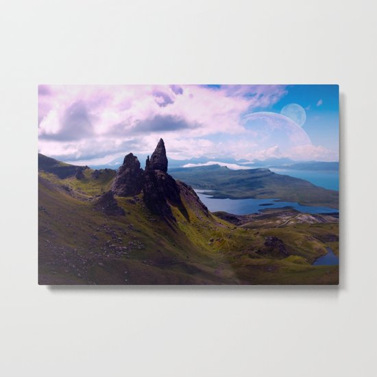 Moon Rise Metal Print