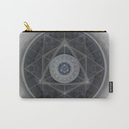 Deepest Harmony Sacred Geometry Vortex Mandala Carry-All Pouch