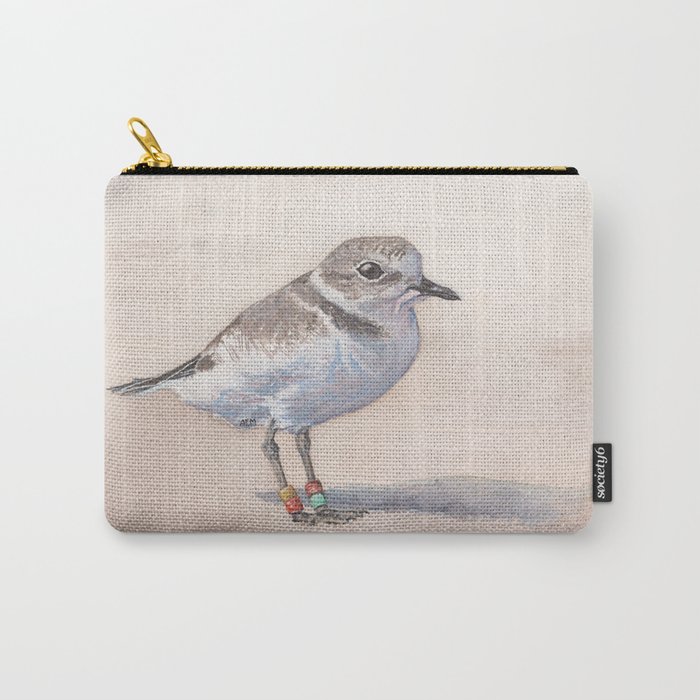 Monterey Bay Snowy Plover Carry-All Pouch
