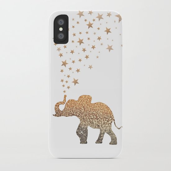 GOLD ELEPHANT iPhone Case