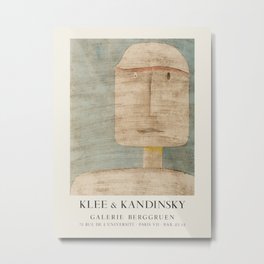 Paul Klee and Wassily Kandinsky vintage 1960's Galerie Berggruen exhibition poster Metal Print | Kandinsky, Typography, Paulklee, Wassilykandinsky, Ink, Abstractart, Exhibitionposter, Abstract, Museumposter, Vintage 