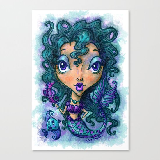 "Mermystique" Canvas Print