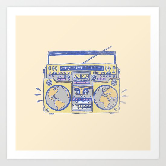 Make The World Dance Art Print