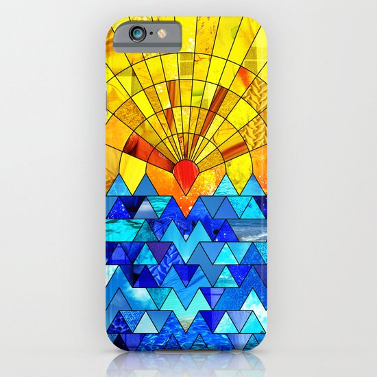 Sun & Sea Collage iPhone & iPod Case