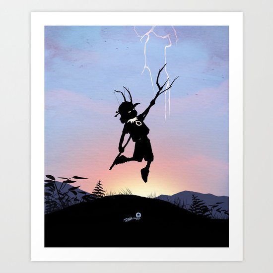 Loki Kid Art Print