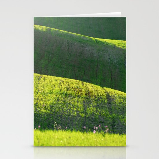 Green Stationery Cards