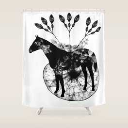 Pom Poms Shower Curtains Society6