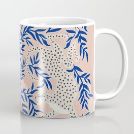 Leopard Vase Coffee Mug