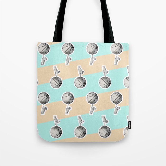 Spin A Basketball Tote Bag By Dianadia